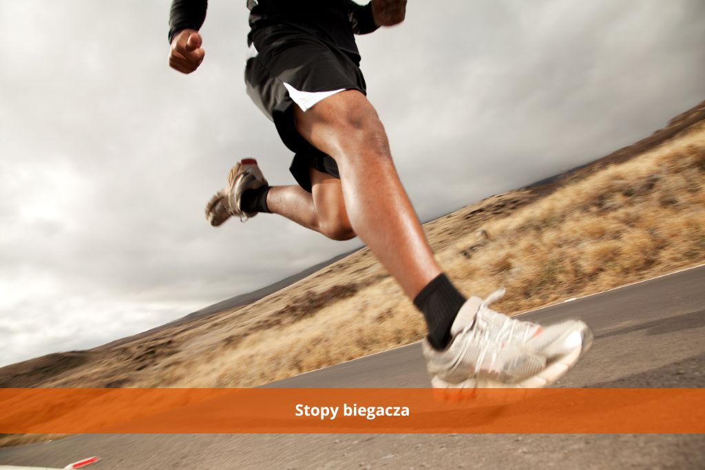 stopy biegacza