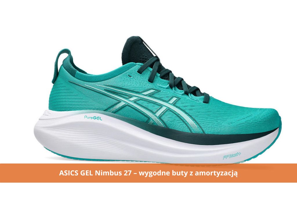 ASICS GEL Nimbus 27 – wygodne buty z amortyzacją do długich biegów