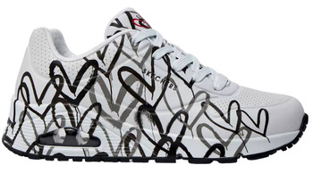 Buty damskie Skechers UNO SPREAD THE LOVE (155507-WBGY)
