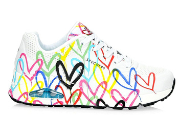 Buty damskie Skechers UNO SPREAD THE LOVE (155507-WMLT)