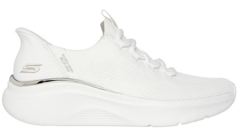 Buty damskie SKECHERS Slip-ins BOBS Spotr B Love  (117617- WHT)
