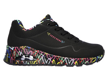 Buty damskie Skechers UNO LOVING LOVE (155506-BBK)