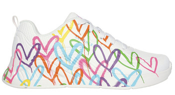 Buty SKECHERS Uno Lite - Heart of Hearts  (177977-WMLT)
