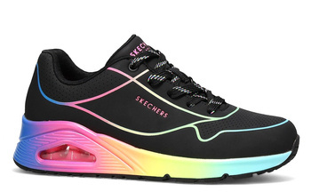 Buty damskie Skechers UNO POP OF SUNSHIN (155148-BKMT)