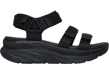 Buty sandały damskie SKECHERS  D'Lux Walker - Going-Out Vibes  (119828-BBK)
