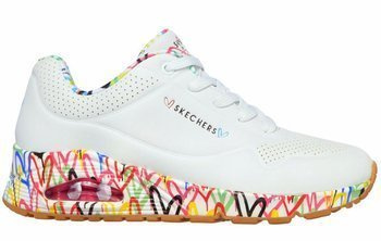 Buty damskie Skechers UNO LOVING LOVE (155506-WHT )