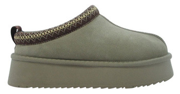 Buty damskie zimowe SOLO SOPRANI COUTURE Sabot Fur Hugh Platform (SSW421P22/52)