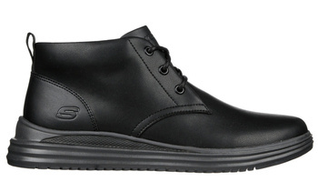 Buty męskie SKECHERS Proven - Yermo (204670-BLK)