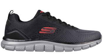 Buty męskie SKECHERS TRACK - Ripkent (232399-BKCC)