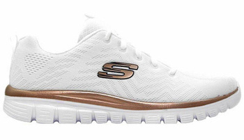 Buty damskie SKECHERS GRACEFUL GET CONNECTED (12615-WTRG)