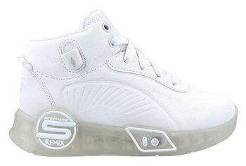 Buty dziecięce SKECHERS S-Lights Remix (310100L-WHT)